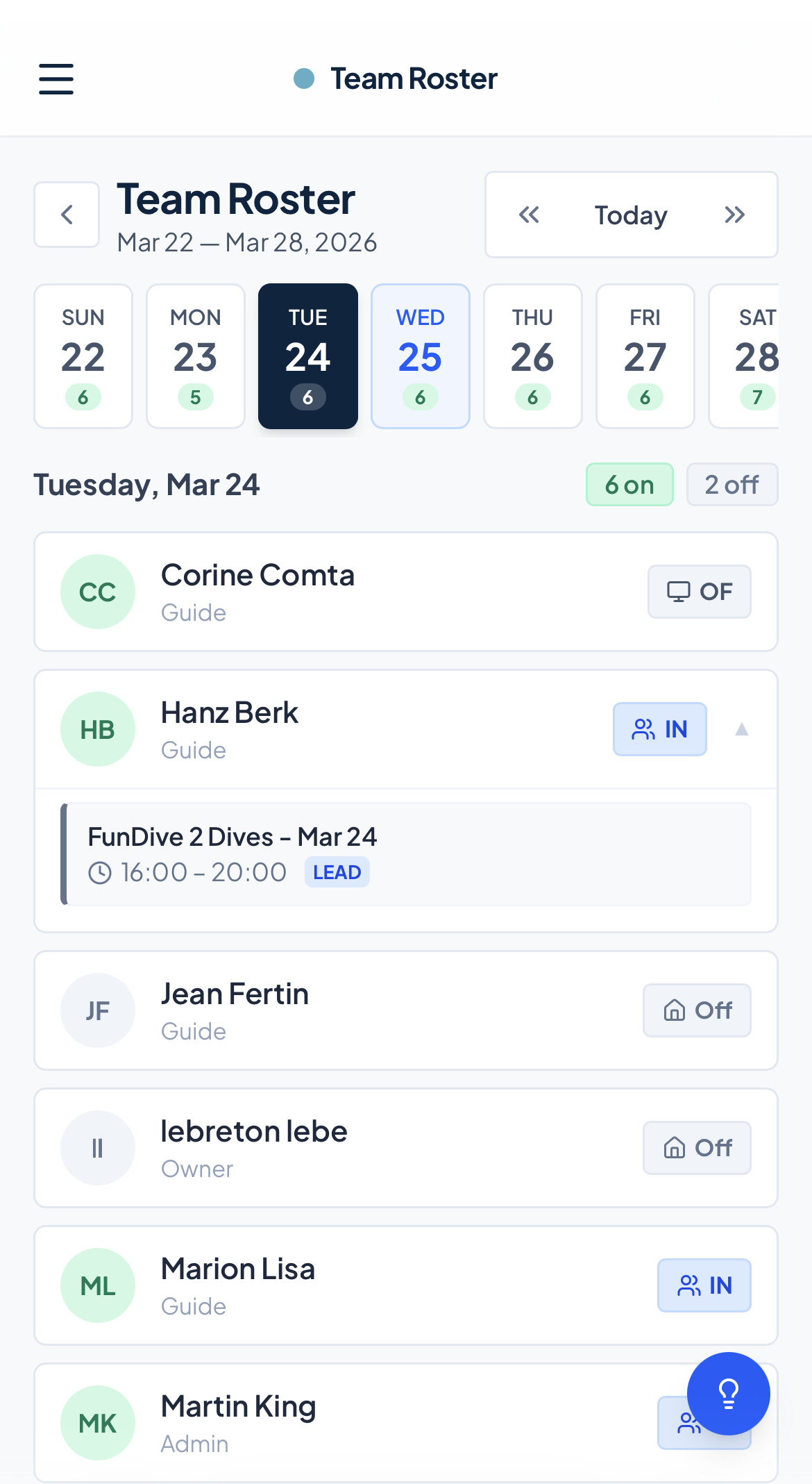 Staff Management — AbyssOS 2